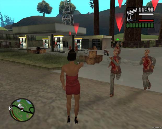 GTA San Andreas: Обитель зла 3 скриншот №7<br>Нажми для просмотра в полном размере