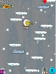 Doodle jump - холодные дни скриншот №2