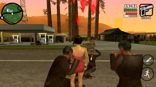 GTA San Andreas: Обитель зла 3 [Android] скриншот №4<br>Нажми для просмотра в полном размере