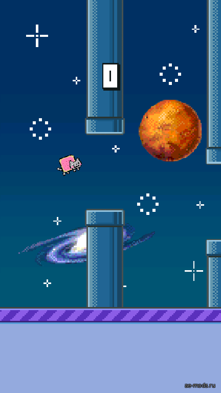 Flappy Nyan Cat скриншот №1