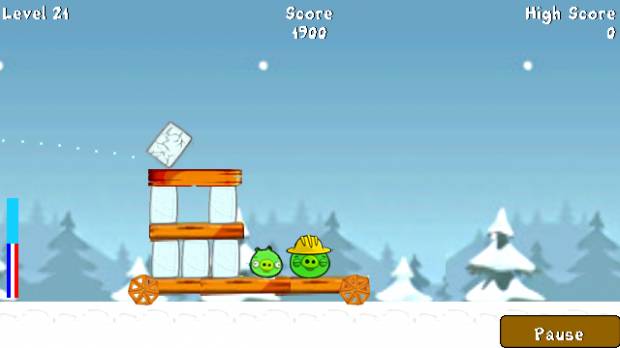 Angry Birds: Seasons S60v5 mod скриншот №4<br>Нажми для просмотра в полном размере