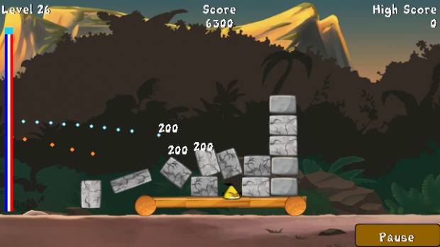 Angry Birds Rio part 2 S60v5 mod скриншот №2<br>Нажми для просмотра в полном размере