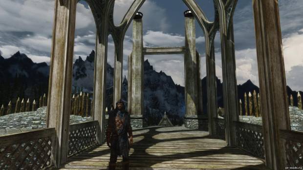 Skyrim Ultra HD textures + ENB скриншот №5<br>Нажми для просмотра в полном размере