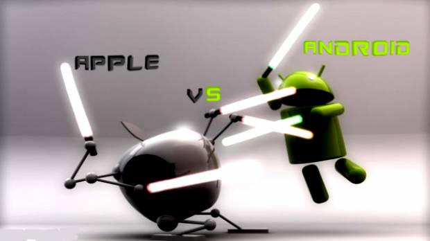 Apple vs Android скриншот №1<br>Нажми для просмотра в полном размере