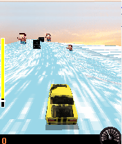 Russian Taxi Driver-Русския Зимняя действительность скриншот №1