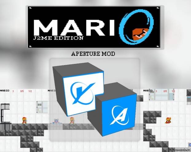 Mari0 J2ME Edition Beta скриншот №1<br>Нажми для просмотра в полном размере