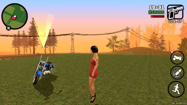 GTA San Andreas: Обитель зла 3 [Android] скриншот №9<br>Нажми для просмотра в полном размере