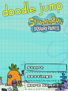 Doodle Jump: Sponge Bob скриншот №2
