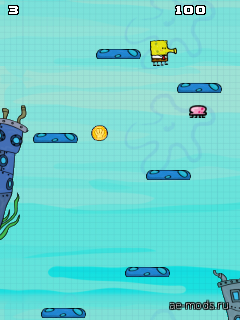 Doodle Jump: Sponge Bob скриншот №3