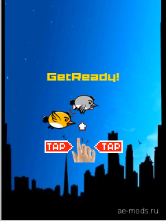 Flappy bird HDmini (lite) скриншот №2