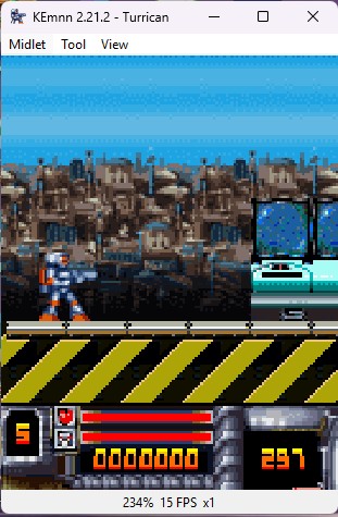 Turrican 2004 (Siemens Version) — Universal J2ME Port скриншот №2