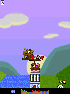 Worms Forts 3D Бабка скриншот №3