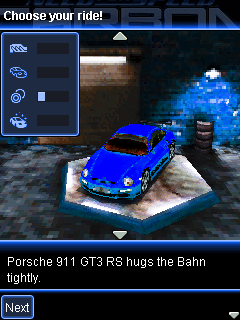 NFS CARBON 3D скриншот №4